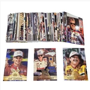 Vintage 1995 Press Pass Nascar Trading Cards Complete Base Set 145 Cards Inserts